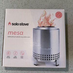 Solo Stove Mesa outdoor table top fire pit!  Brand new!  Never opened!